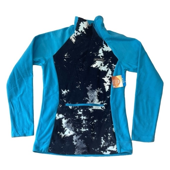 Columbia Tops - Columbia NWT Women’s Ali Peak 1/4 Zip Fleece Top Size XS Blue